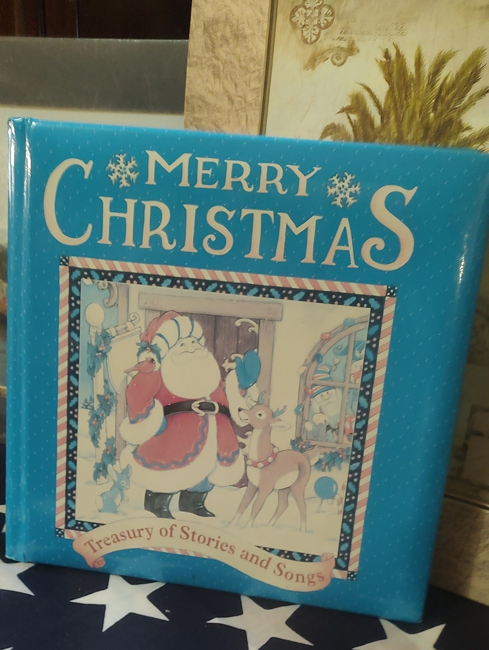 Merry Christmas Blue Holiday Storybook/1997